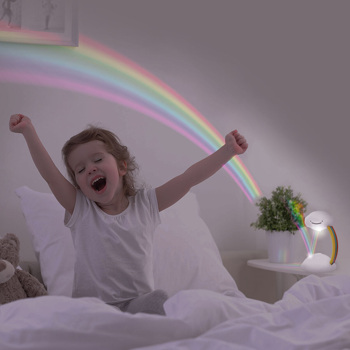 LED rainbow projector