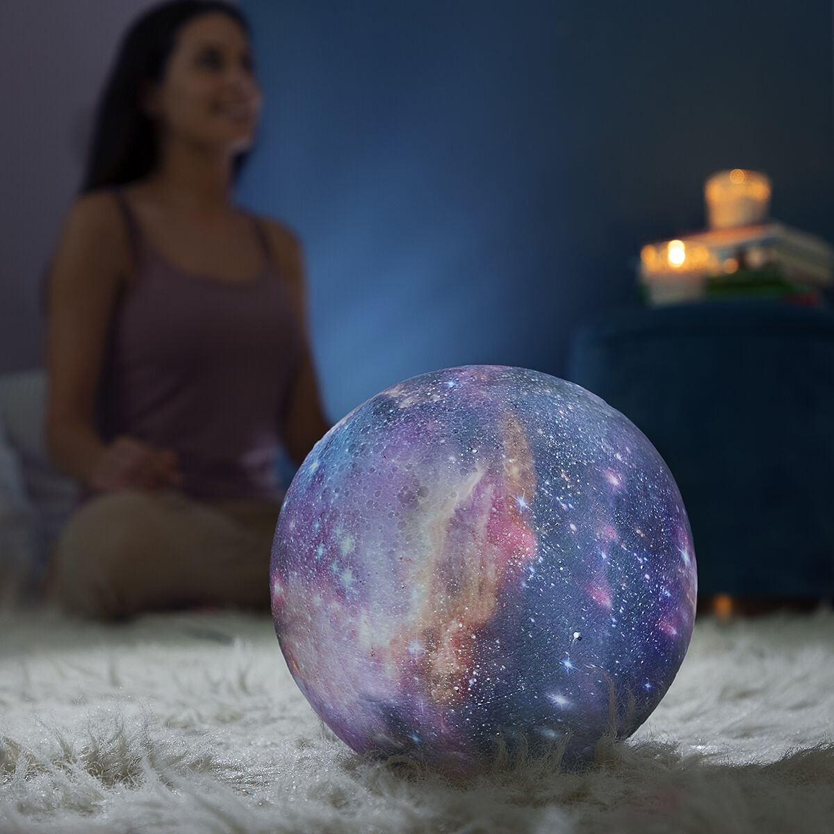 Genopladelig Galaxy LED-lampe