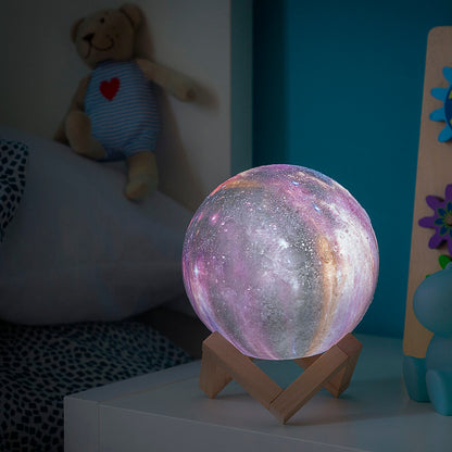 Genopladelig Galaxy LED-lampe